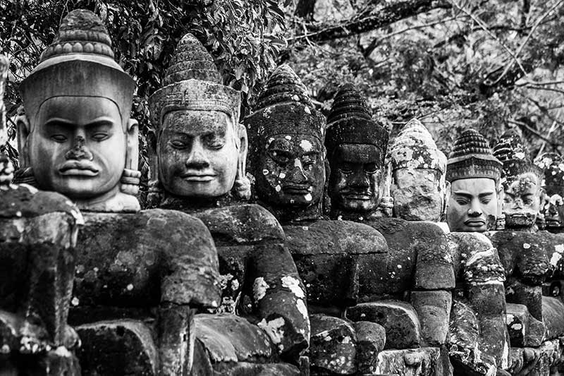 Photograph Cambodia’s enigmatic smiles